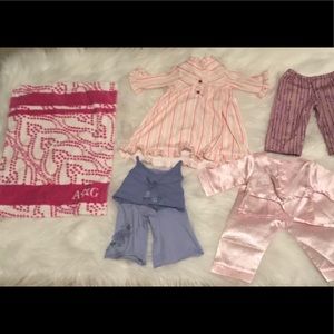 American Girl Pajama and Towel Set